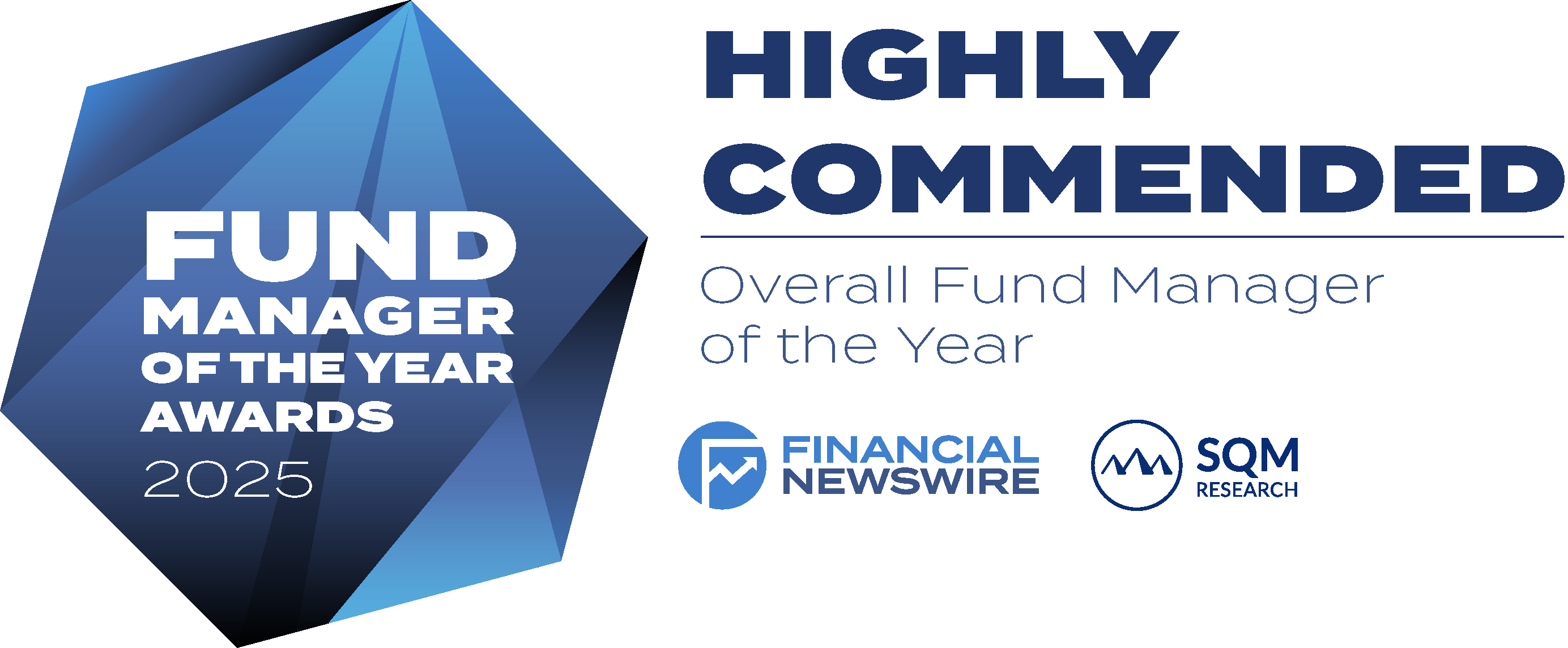 Highly Commended: Overall Fund Manager of the Year — Financial Newswire & SQM Research, 2025