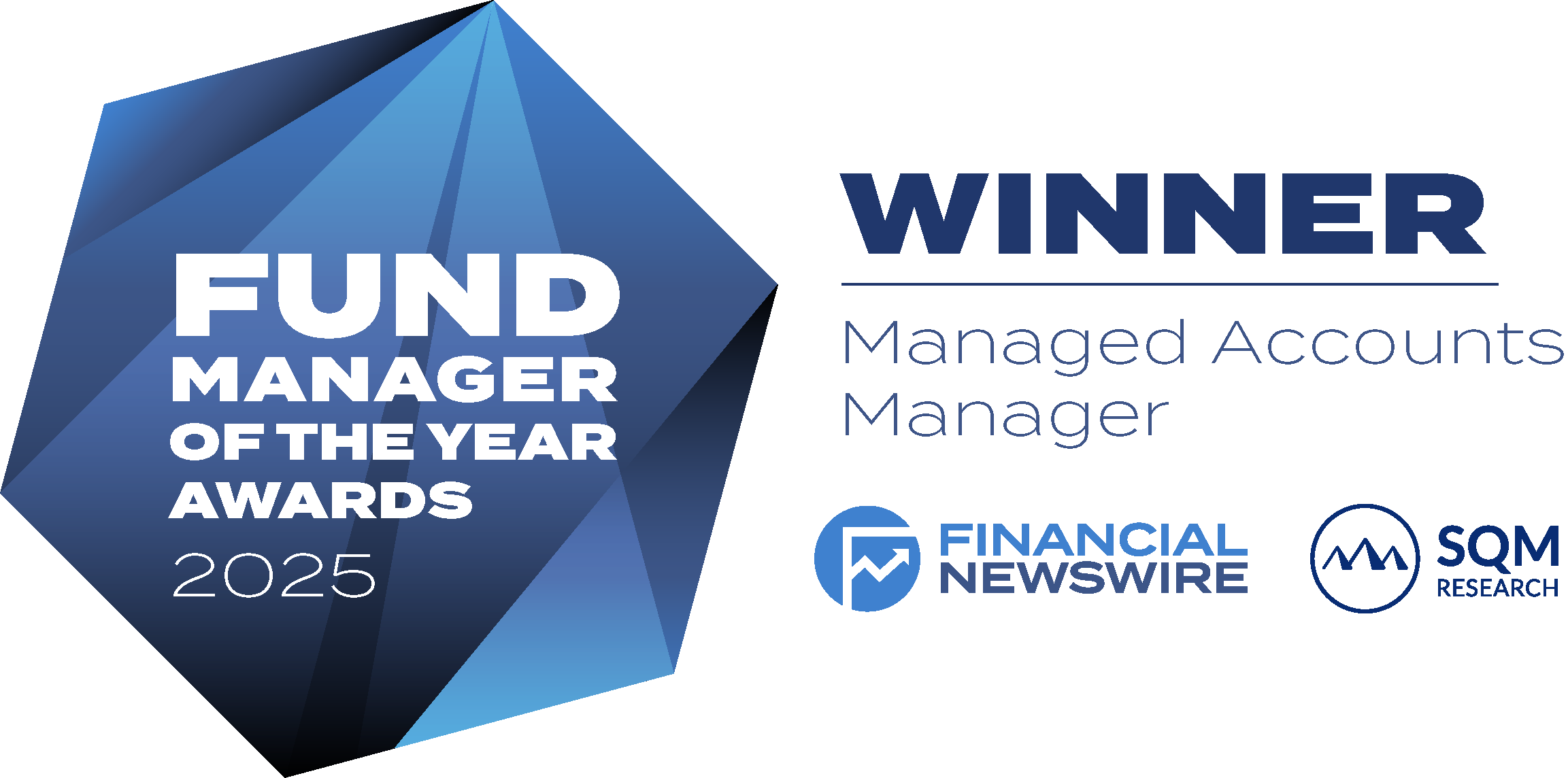 Winner: Managed Accounts Manager — Financial Newswire & SQM Research, Fund Manager of the Year Awards 2025