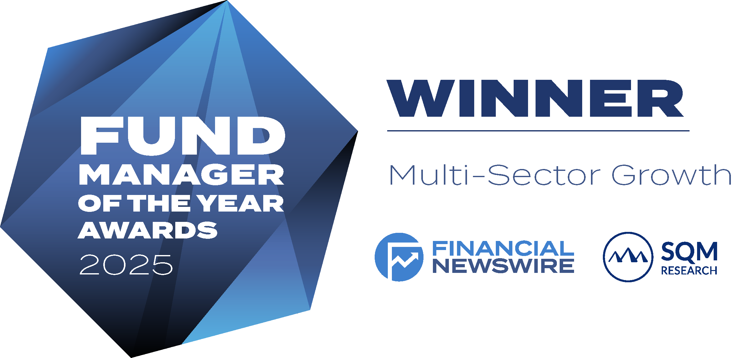 Winner: Multi-Sector Growth — Financial Newswire & SQM Research, Fund Manager of the Year Awards 2025